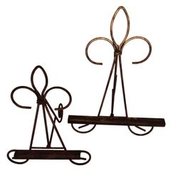Two Metal Display Stands