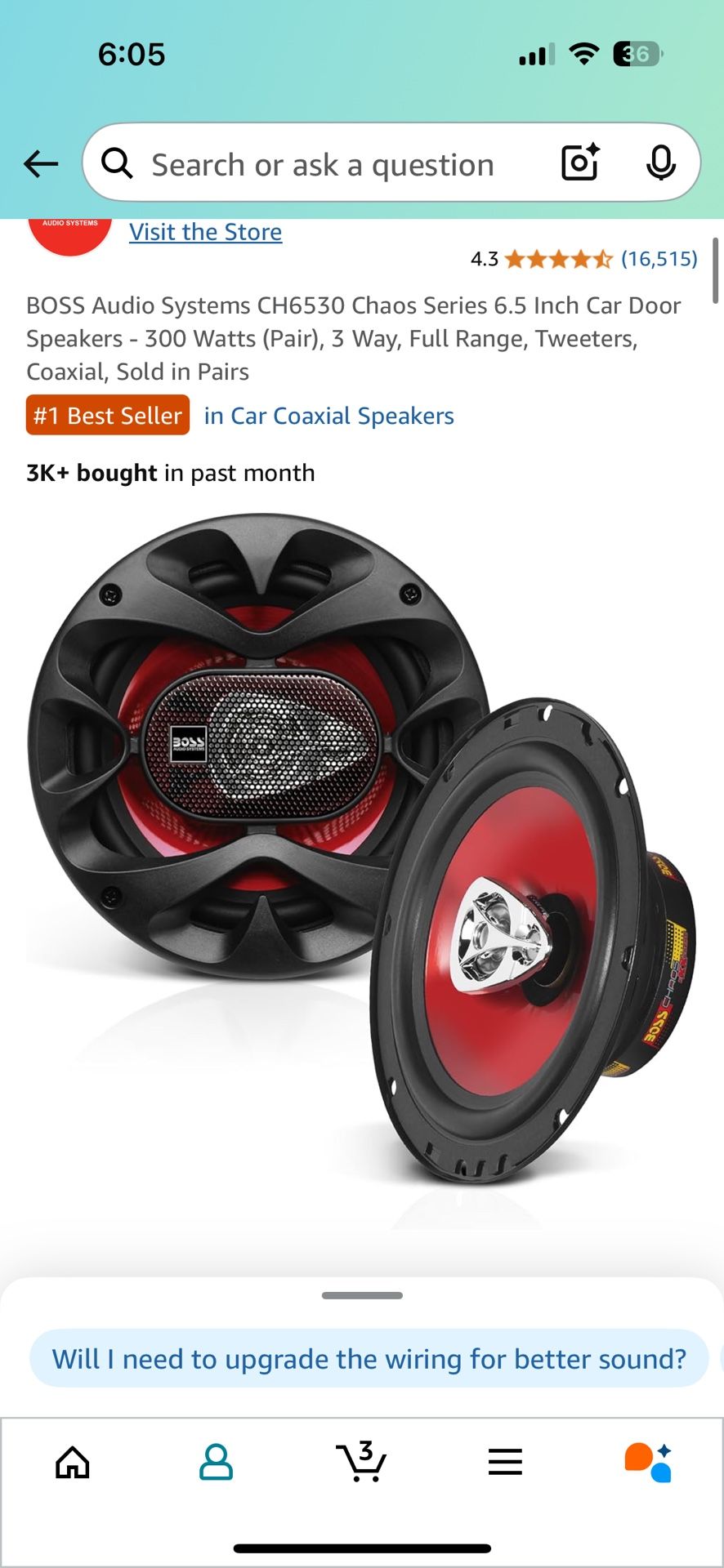 6.5 In Door Speakers