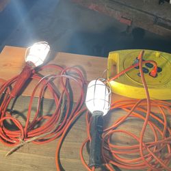 Drop Lights (2)  1 For $10.00,  2 for $20.00.