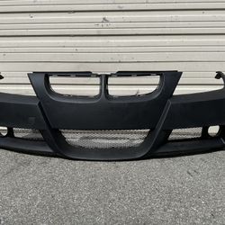 2006 - 2008 BMW E90 3 Series Sedan VIS Racing M Tech Style Fiberglass Front Bumper 
