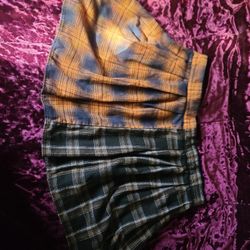 Tartan Pleated Skirt