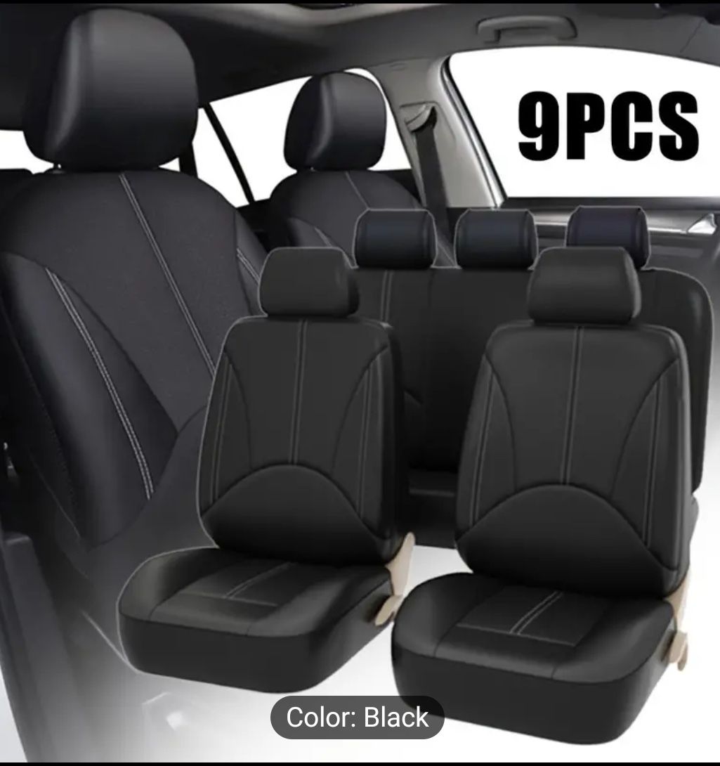 Leather Car Seat Covers 🔥Price Per Each Set