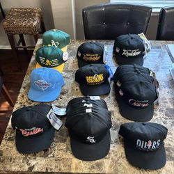 Vintage Specialty Sports caps 