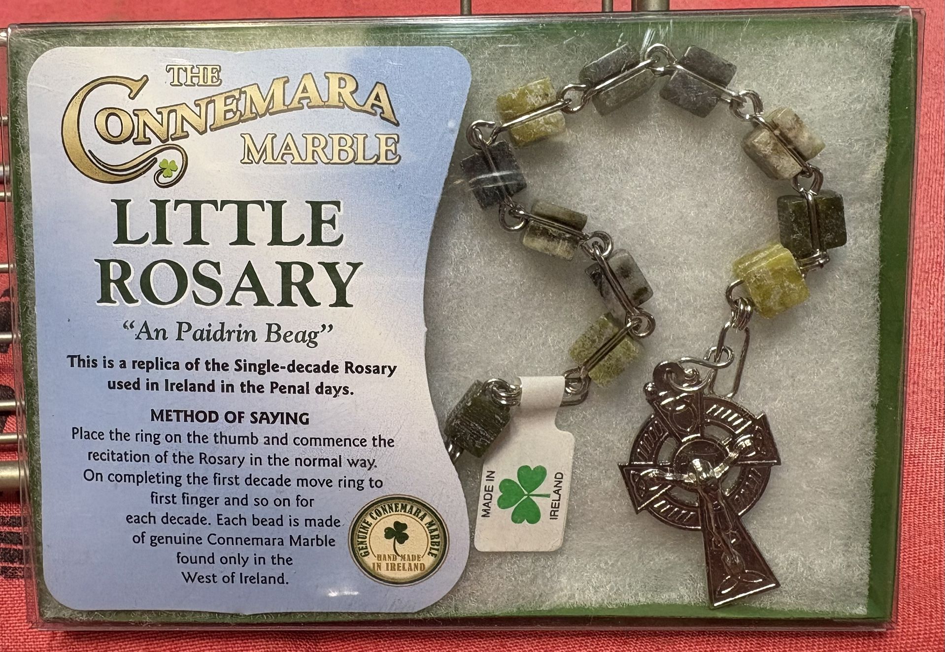 Marble Rosary Made In Ireland
