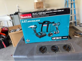 Makita 18V LXT Brushless Drill + Impact Driver Combo Kit (XT281S) — NEW, 2 Batteries