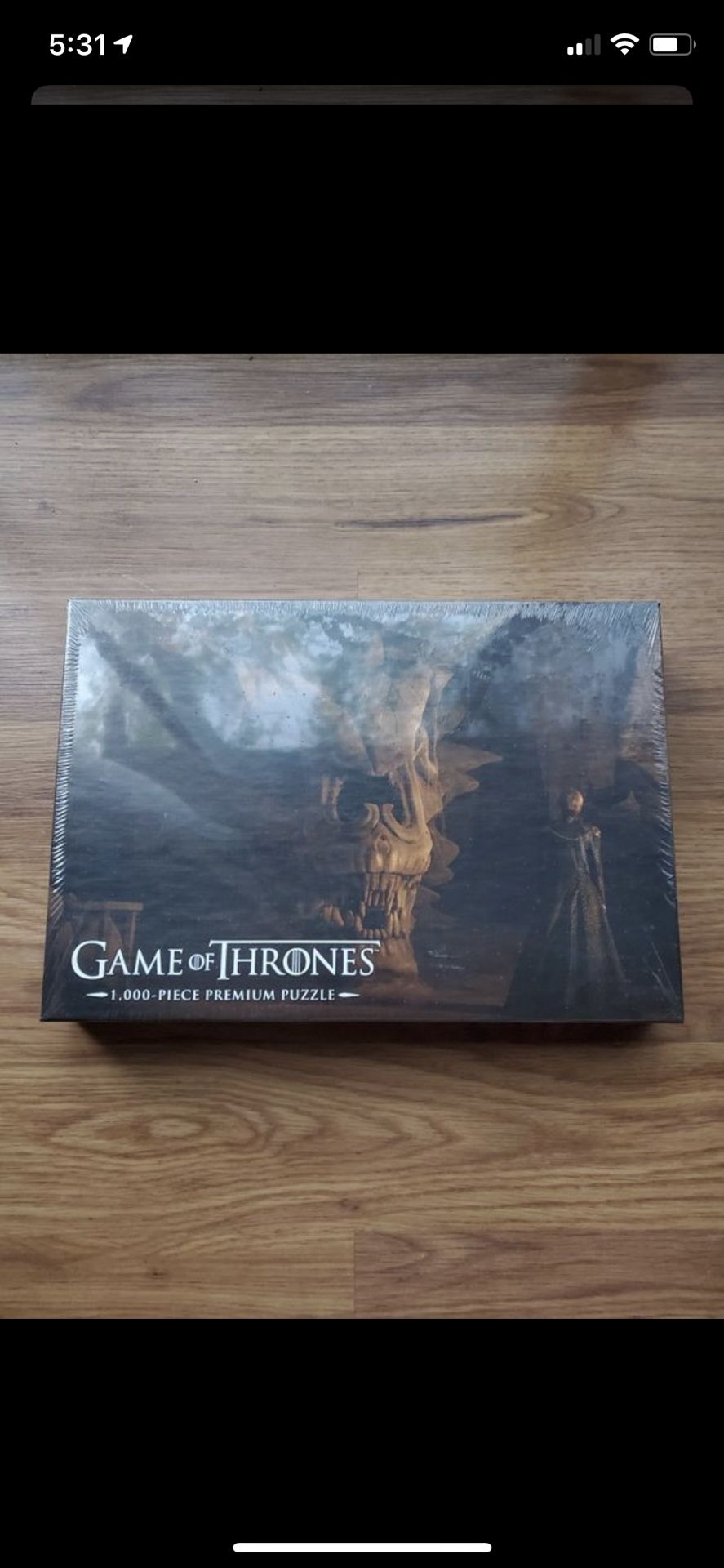 1000-piece Game of Thrones Puzzle!