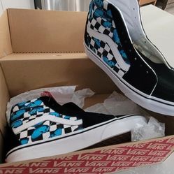 Vans Sk8-Hi Butterfly Checkered

Teal and Black