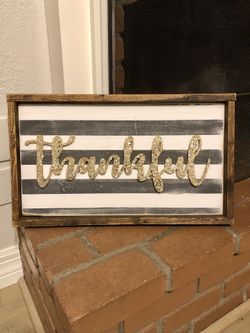 Thankful Wall Picture