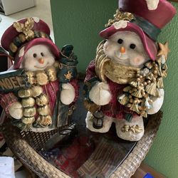  , Mr. and Mrs. Snowman