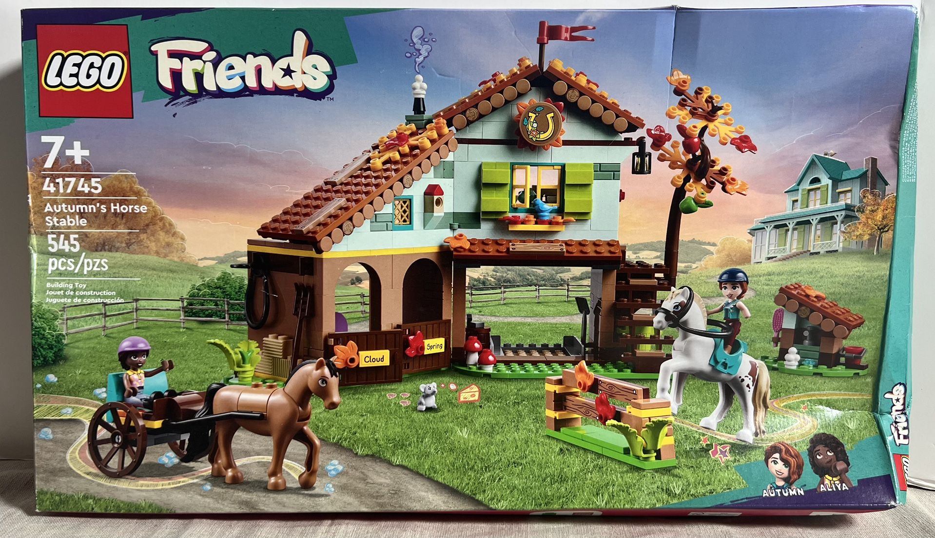 New LEGO Friends Autumn’s Horse Stable Building Toy Set