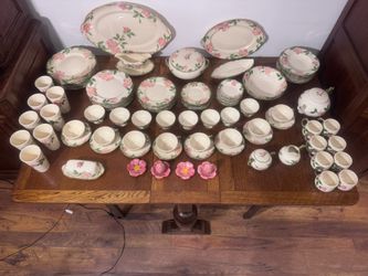 Franciscan Desert Rose VINTAGE 115 Piece Set 1940 Through 1949 VERY RARE