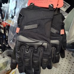 Motorcycle gloves available in different sizes knuckle protection and touch screen friendly $35 special summer deal