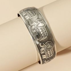 Vintage Gypsy Bangles Ethnic Zinc Alloy