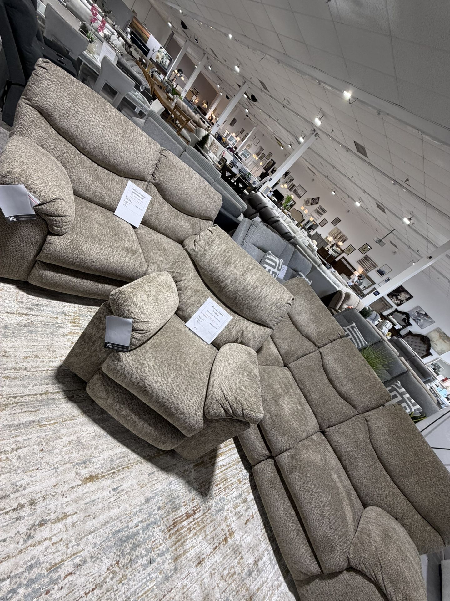 Reclining Set Beige