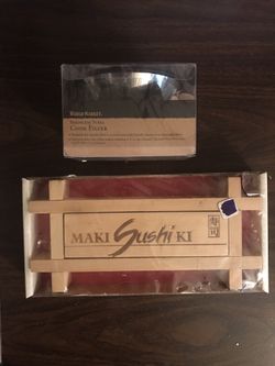 Sushi maker and World Market coffee filter
