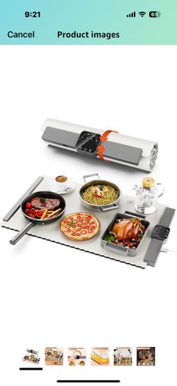 Warming Mat for Food