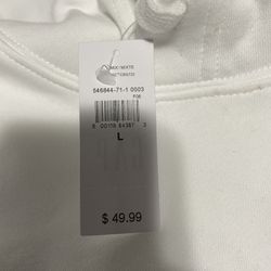 White Pullover Hoodie