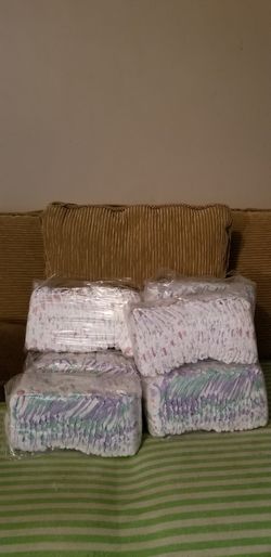 SIZE 2. 25 COUNT BABY DIAPER PACKS. $5.00 Each. 