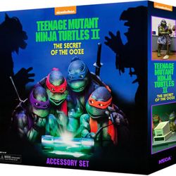Neca Teenage Mutant Ninja Turtles Movie Accessory Set 
