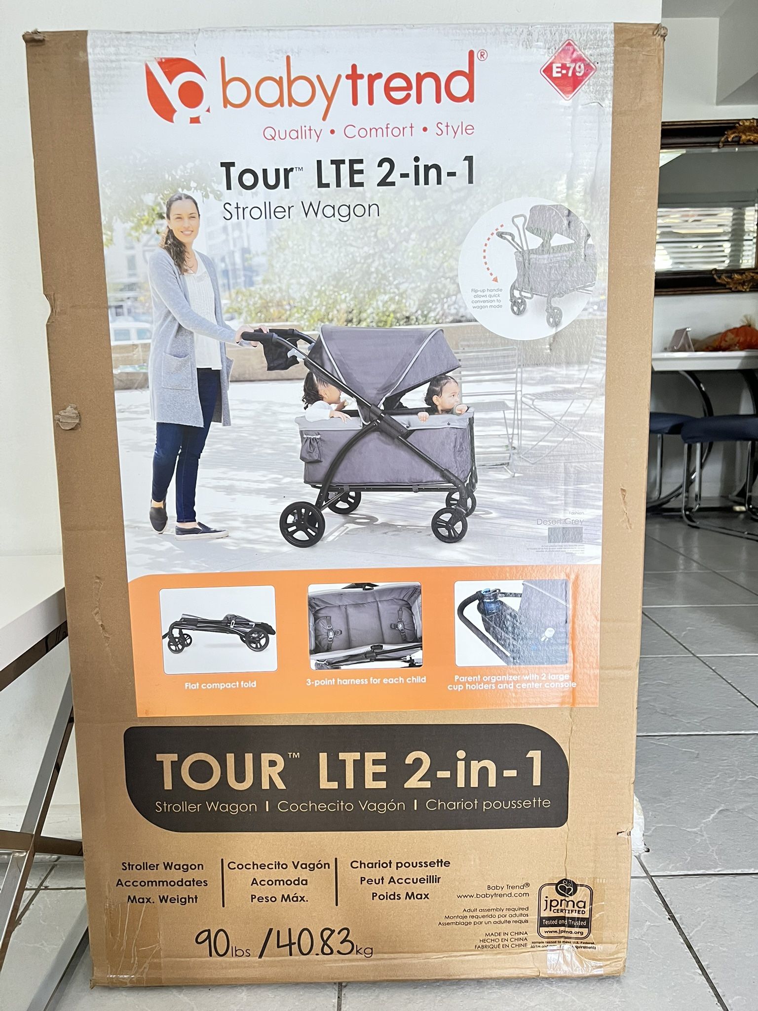 Stroller Wagon 2 in 1 Baby Trend 