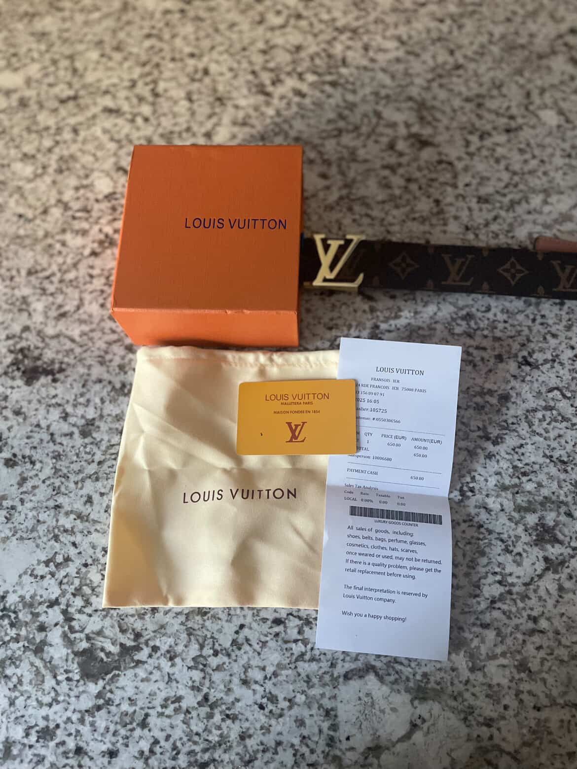 Louis Vuitton Belt