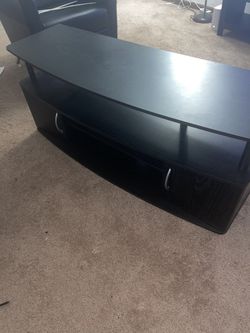 Black TV Stand