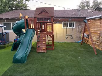 Backyard Discovery Wooden Playset