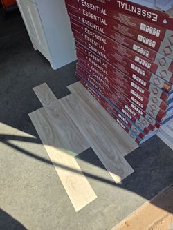 Glue down