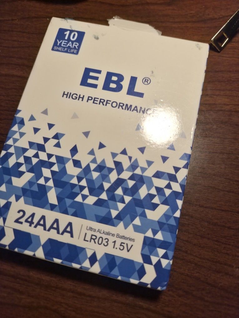 EBL 24 AAA 1.5V Batteries