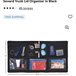 Trunk Lid Organizer 