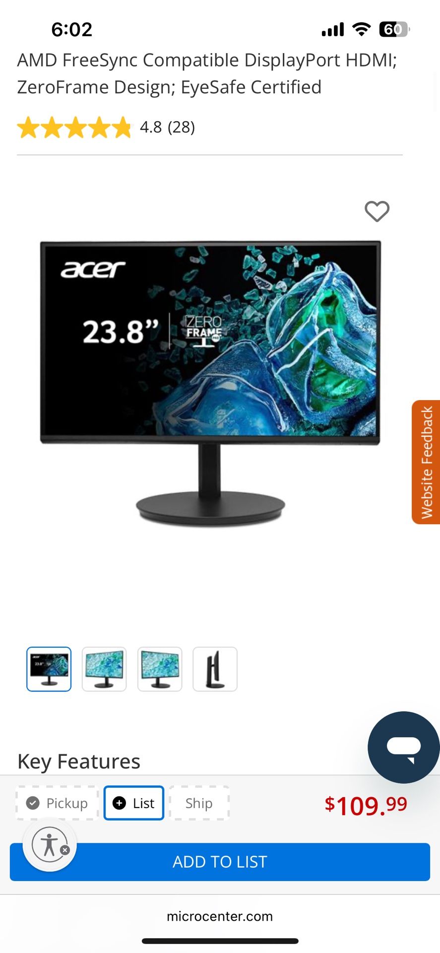 Acer- Monitor