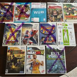 🎮 Nintendo Wii Video Games. Quantity discount available.  PU near Kennewick Walmart  OR TAKE ALL REMAINING FOR $85
