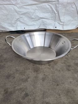 Cazo De Acero Inoxidable (Stainless Steel)