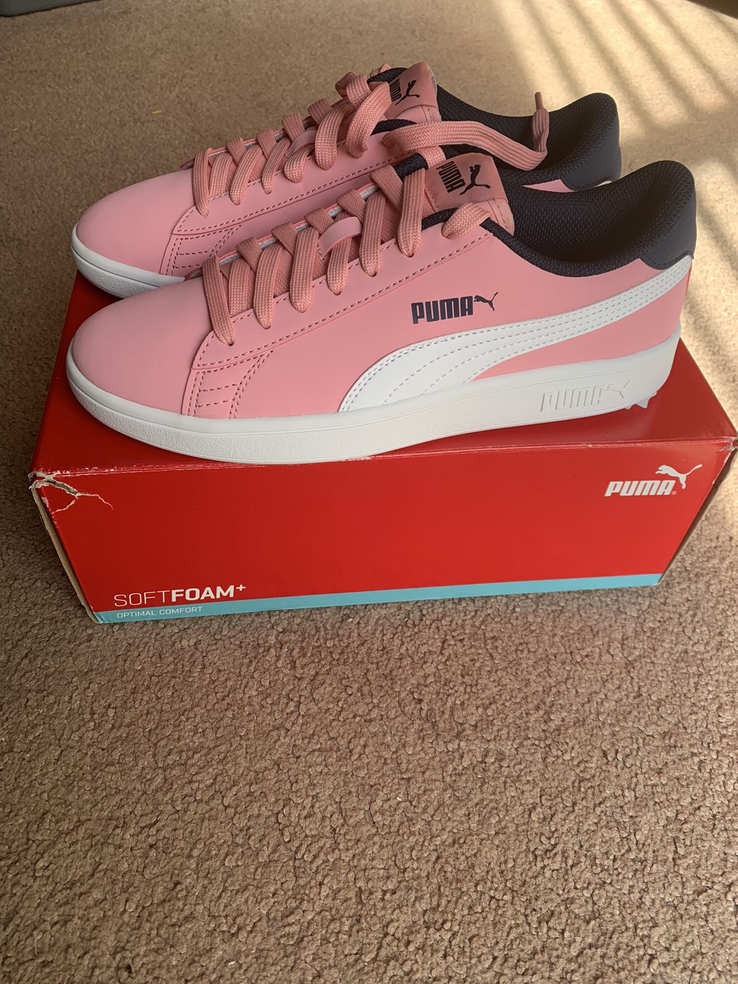 Girls Puma Smash V2 Buck Jr Size 6Y