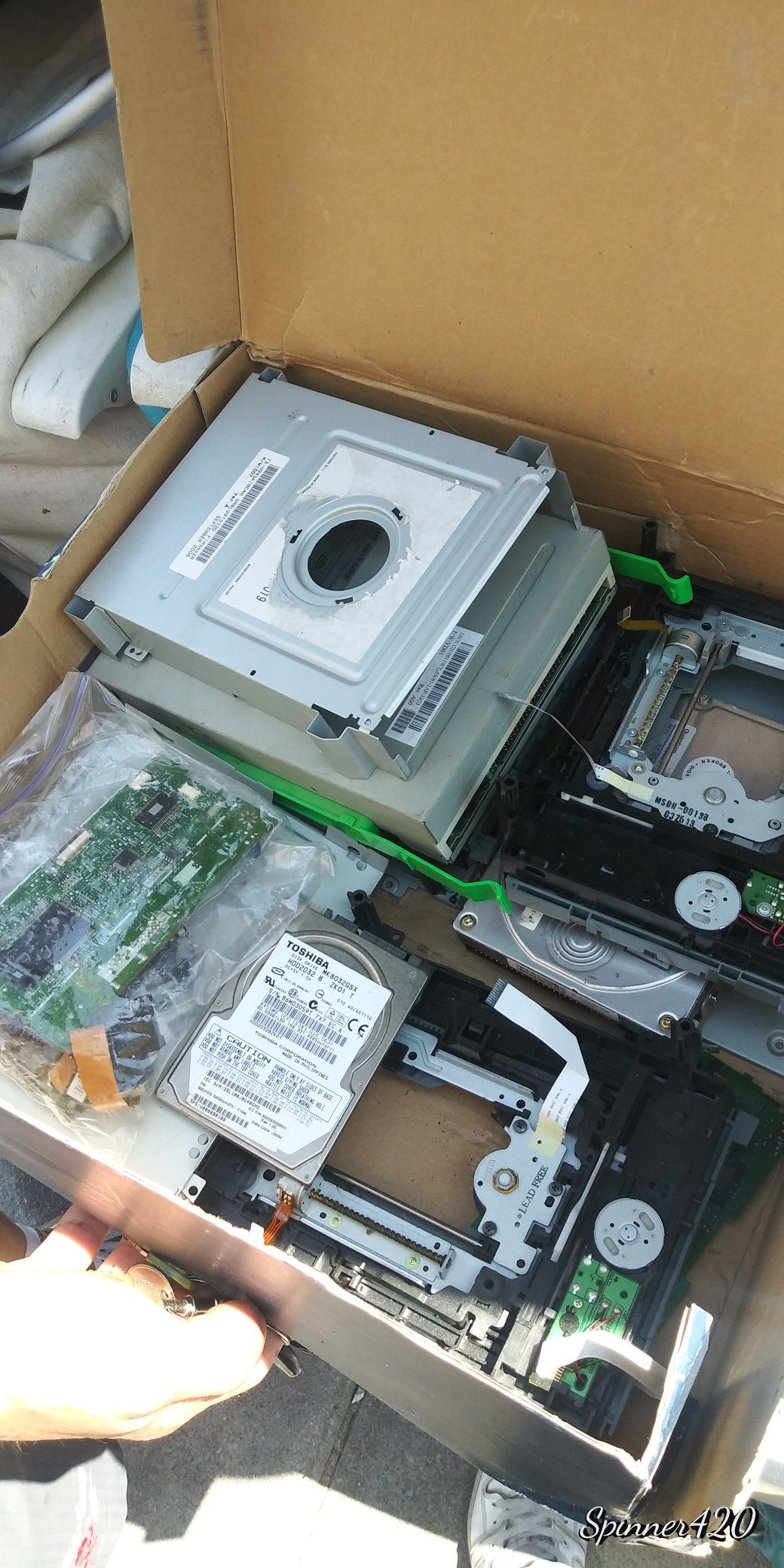 Misc. Computer disc drives and hard drives