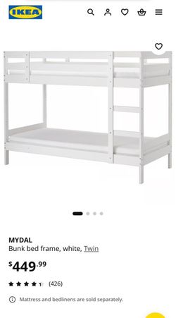Bunk bed, twin