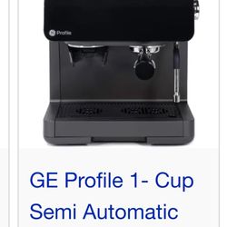 GE Espresso/ Coffee Machine 