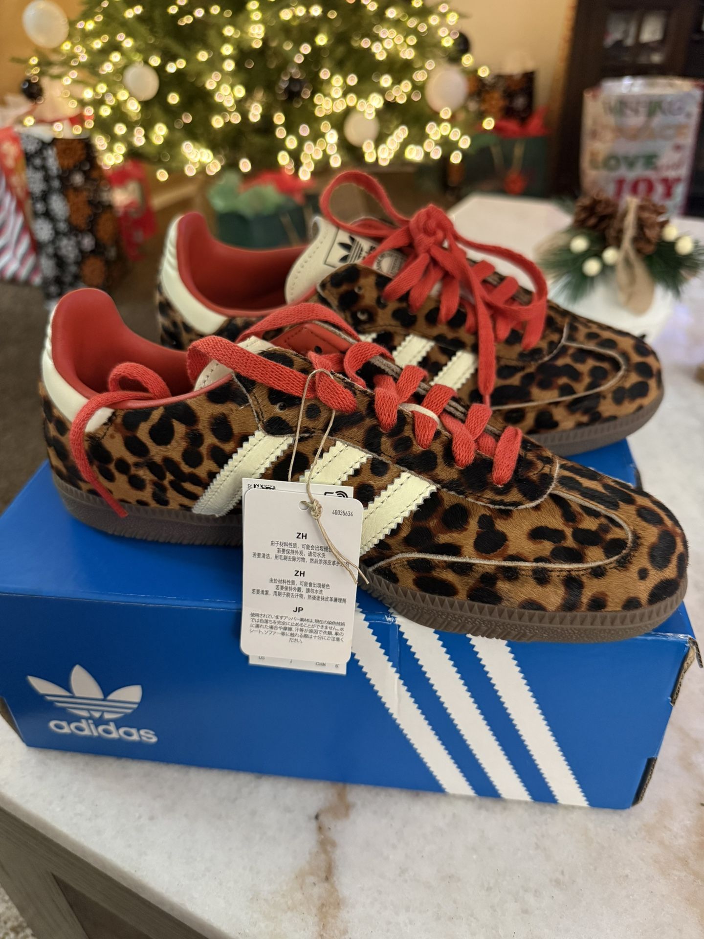 Adidas Samba Cheetah Size 7