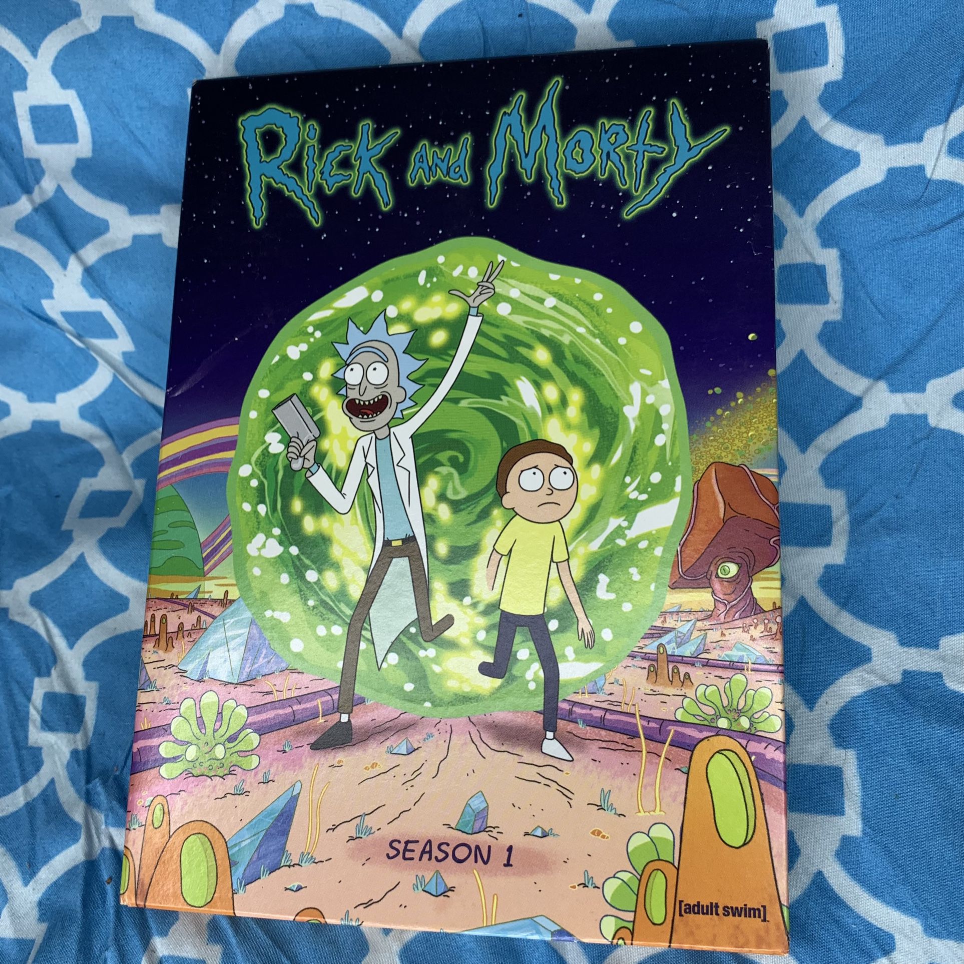 Rick and Morty Season 1 DVD adult swim original classic 2 disc set