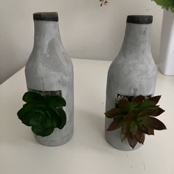 Bottle Plant Decor