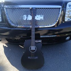 Martin  Guitar Acoustic Electric. Matt Black 