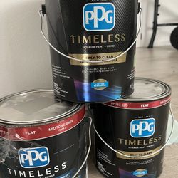 PPG Timeless Flat Paint  Midtone Color At Your Choice 