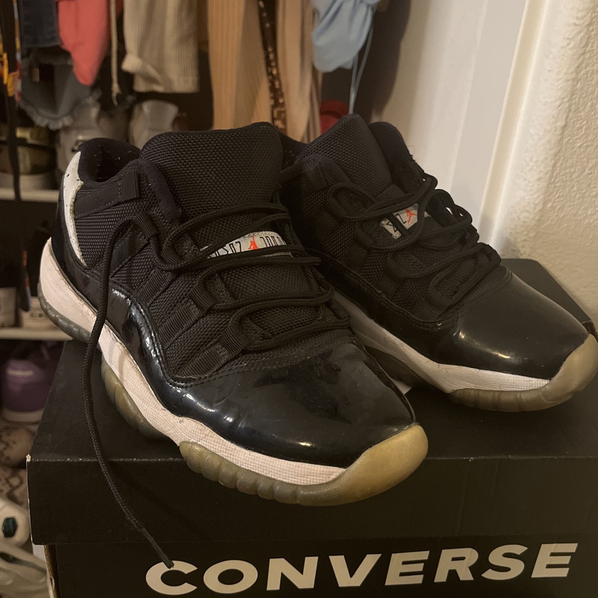 Infrared Low Jordan 11s