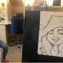 Face Paint, Caricature Drawing 