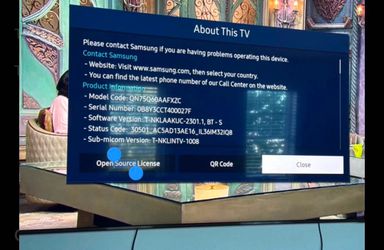 75" Samsung Smart TV