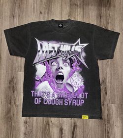 Dark grey ALOCS X Lost hills collab tee size XL - Read Description