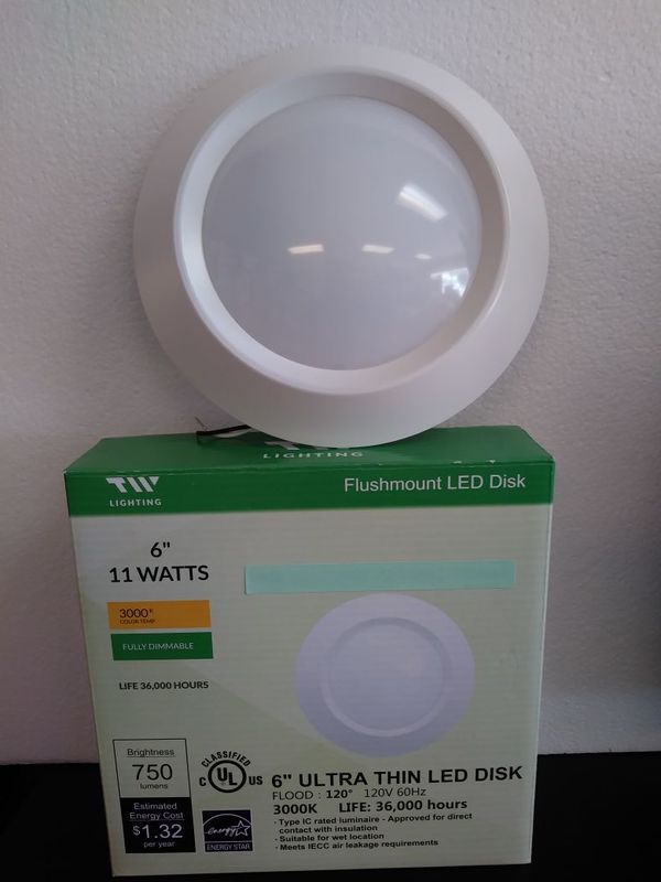 Tw Lighting Flushmount Led Disk 6 11 Watts For In Largo Fl Tw Lighting Flushmount Led Disk 6 11 Watts For In Largo Fl Offerup