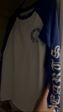 Chrome hearts long sleeve blue and white
