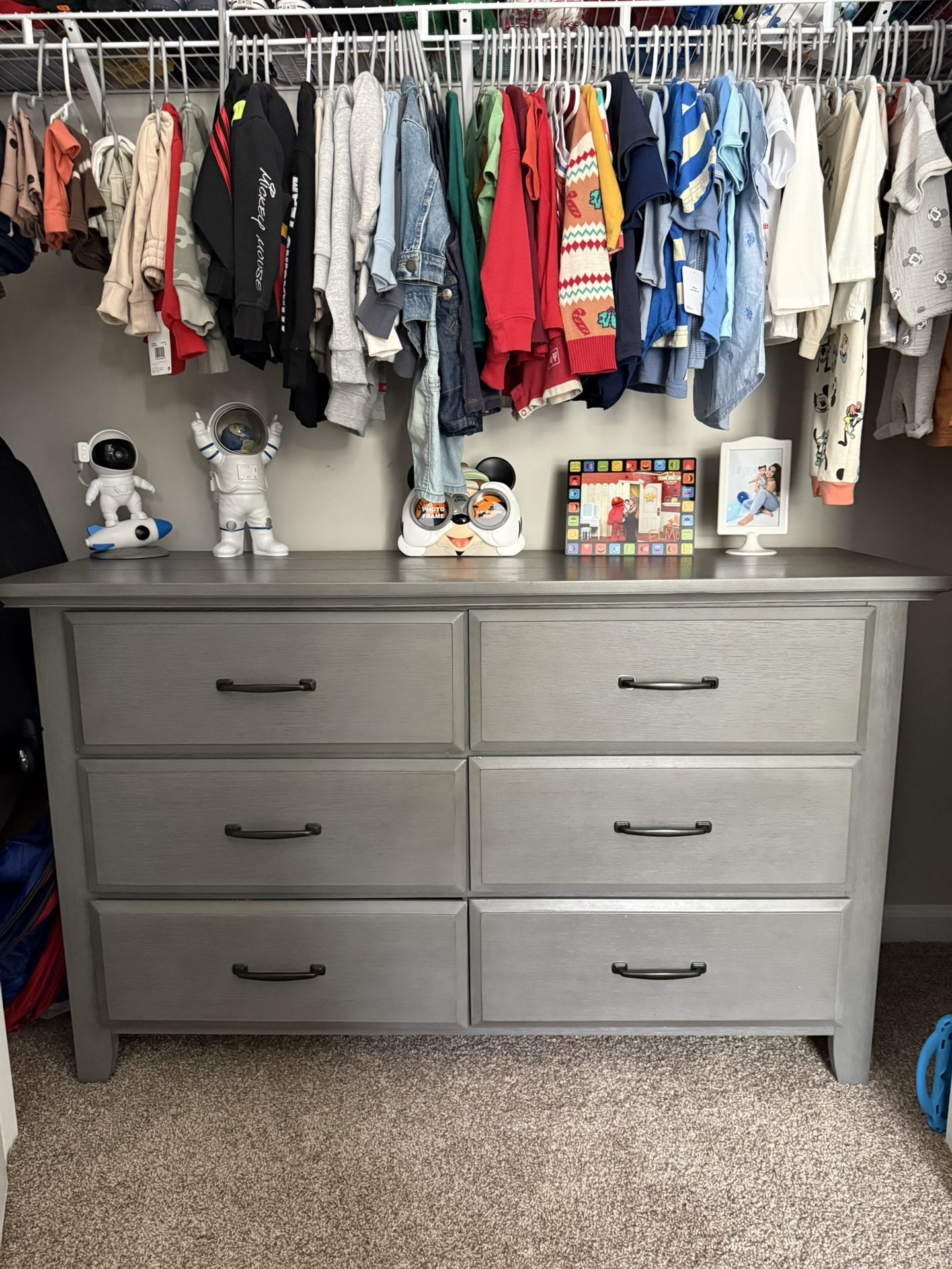 Kids Grey Dresser 