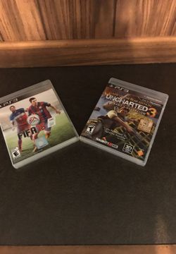 FIFA 15 and UNCHARTED 3 !PS3